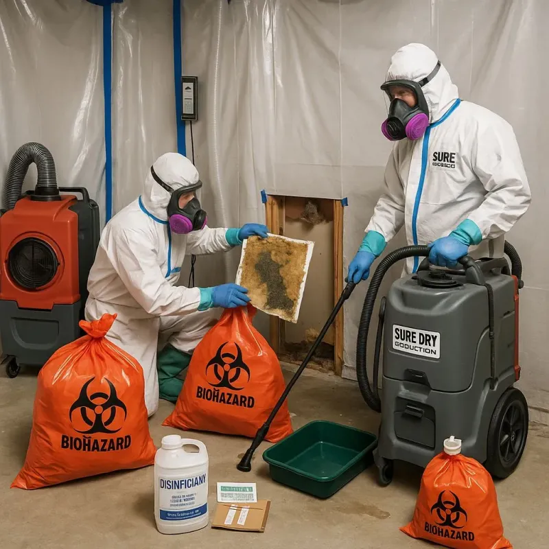 Contaminated Water Handling Protocols process in Wickliffe, OH