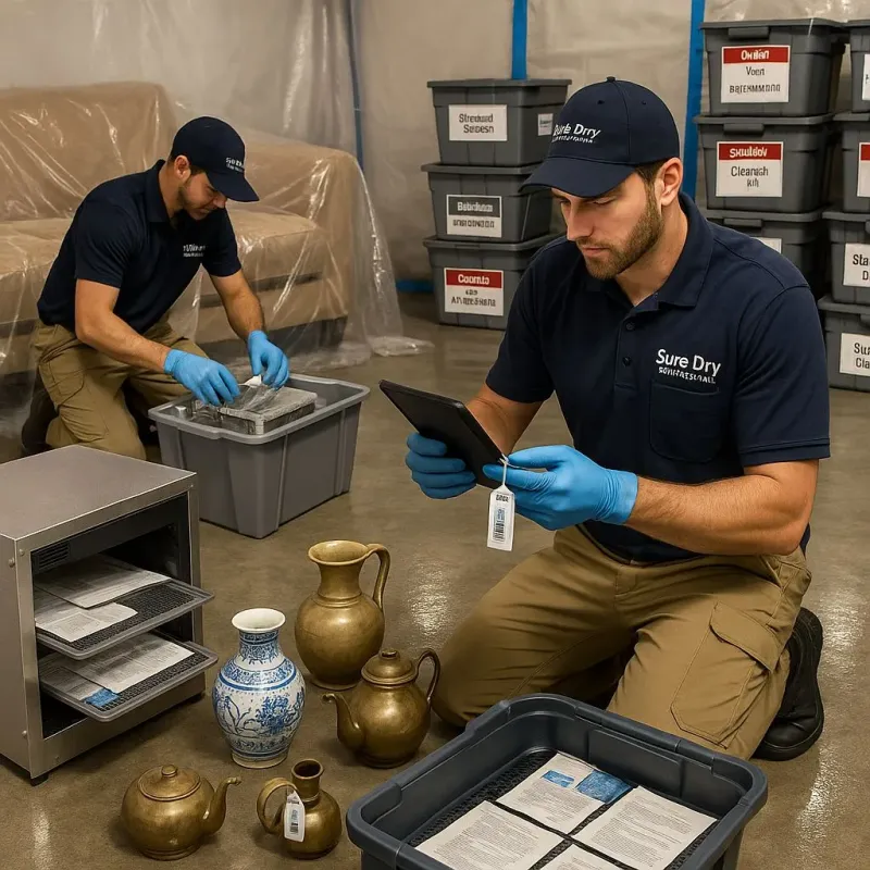 Content Protection and Restoration process in Wickliffe, OH