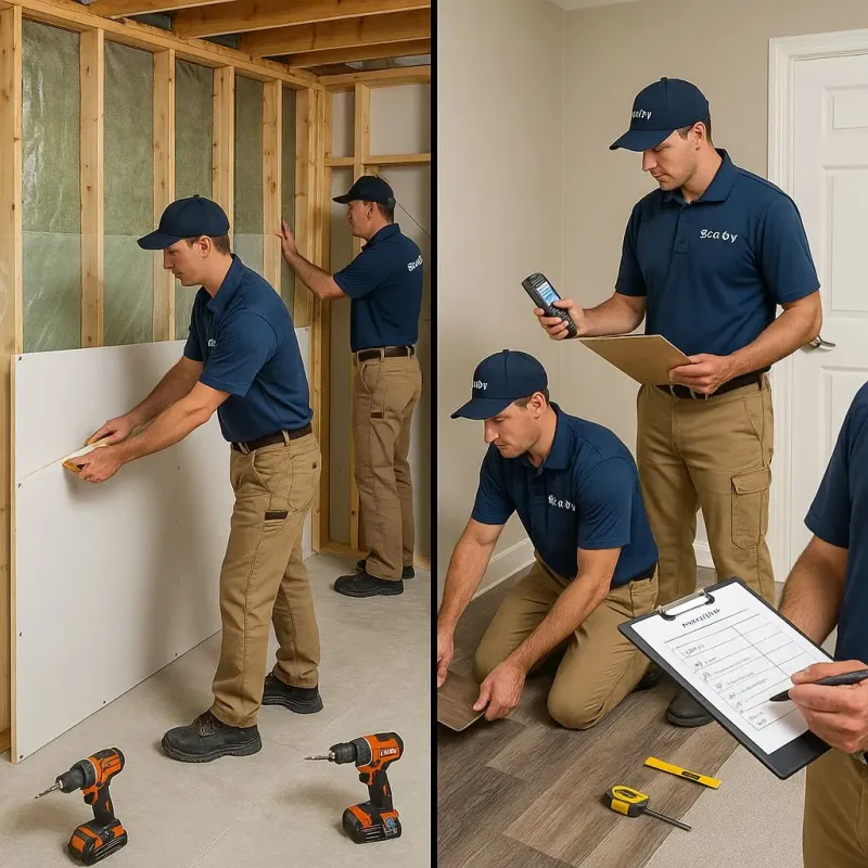Repairs and Reconstruction process in Wickliffe, OH