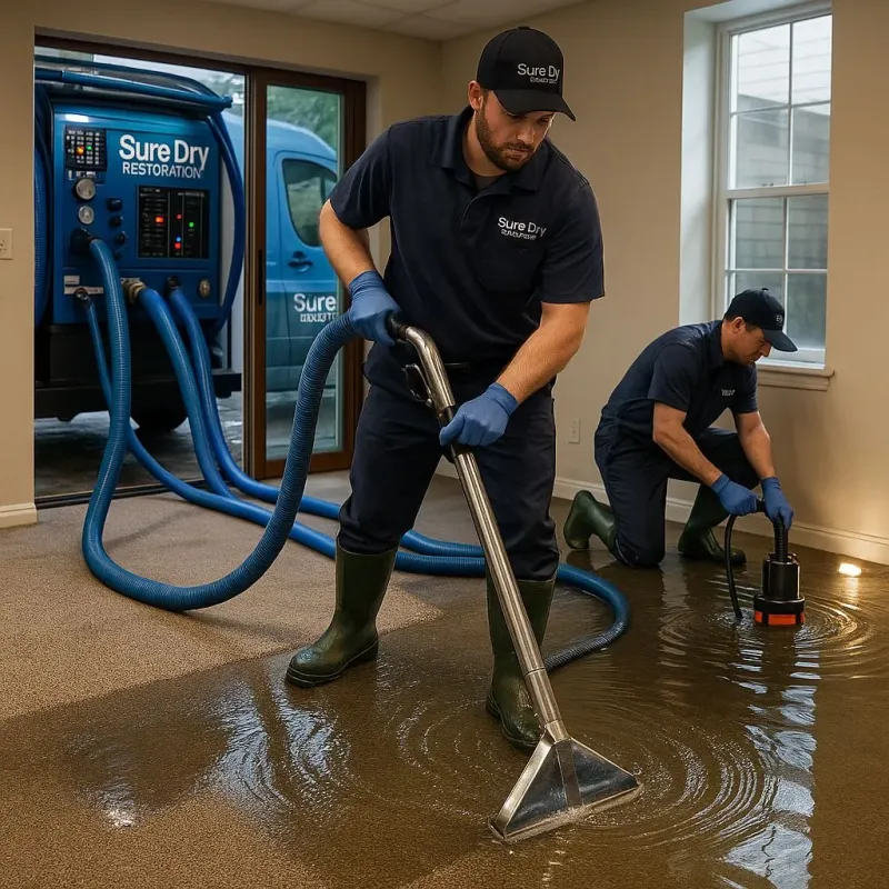Water Extraction and Removal process in Wickliffe, OH